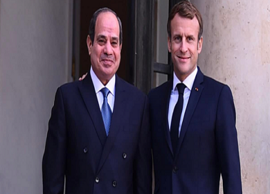 President SIsi, President Macron