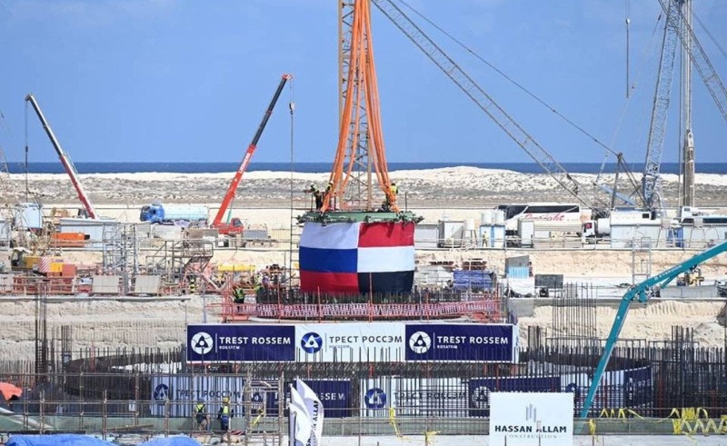 Egypt's Dabaa Nuclear Power Plant under construction