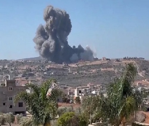 Israeli Airstrikes on Southern Lebanon