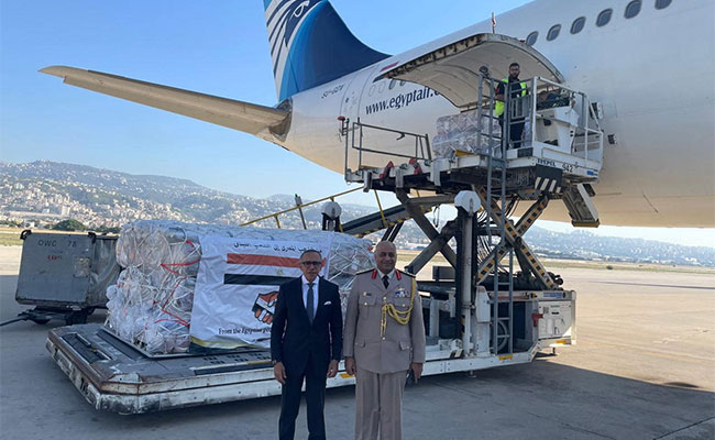 Egyptian aid to Lebanon