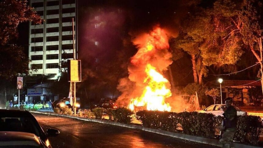 Israeli airstrikes on Damascus