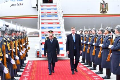 Sisi arrives in Kazan