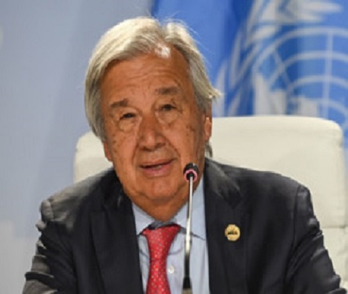 UN Secretary-General António Guterres