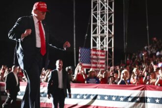 Trump rally California