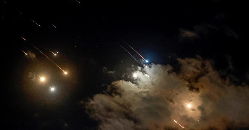 Iranian missile attack on Israel