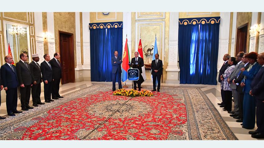President Sisi Press conference in Eritrea