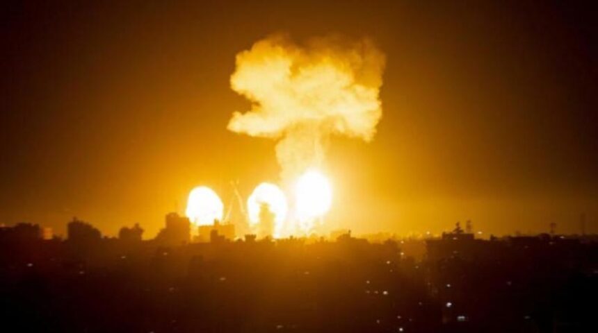Israeli intense airstrikes on Lebanon