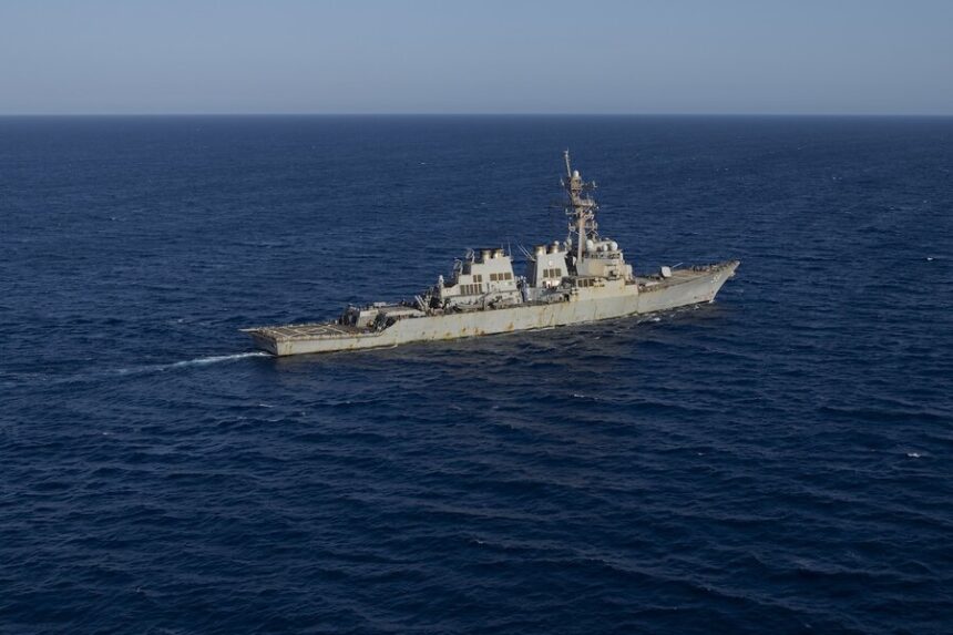 US Navy in the Red Sea