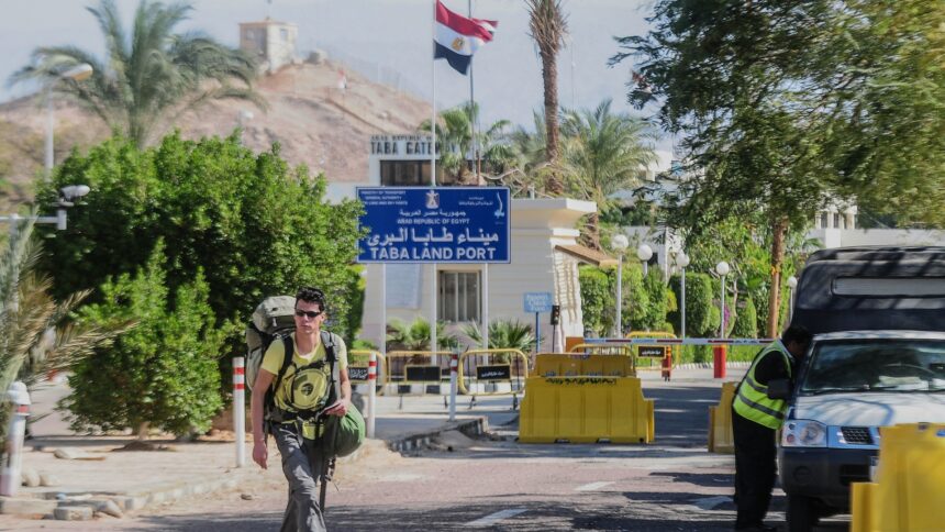Taba border crossing, Egypt
