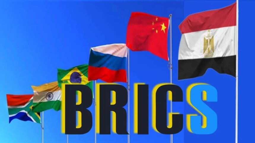 Egypt BRICS Flags