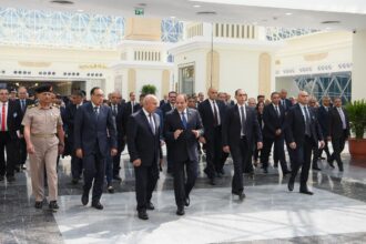 President Sisi Bashteel Train Station