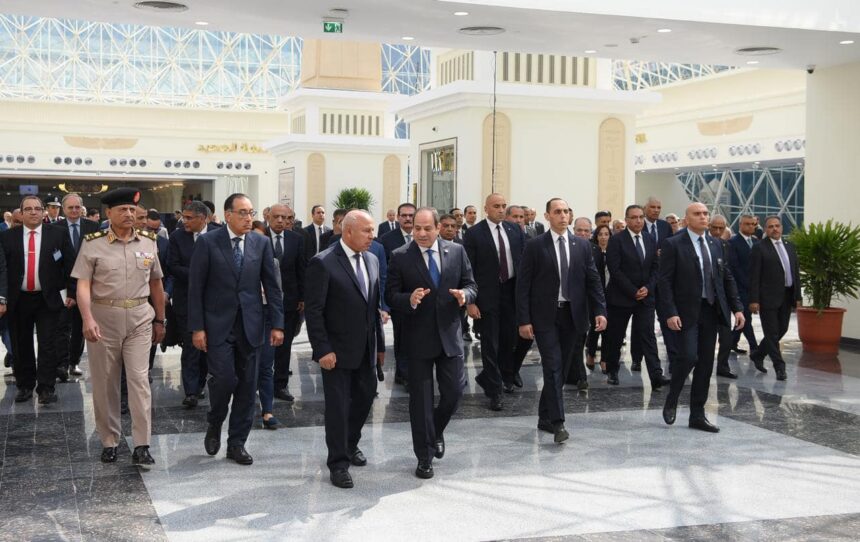President Sisi Bashteel Train Station