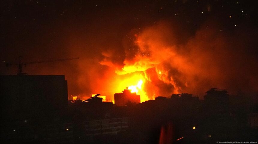 Israel bombing Beirut