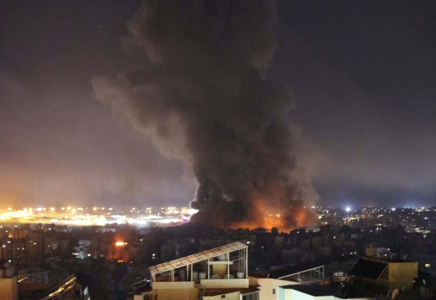 Israeli airstrikes on Beirut
