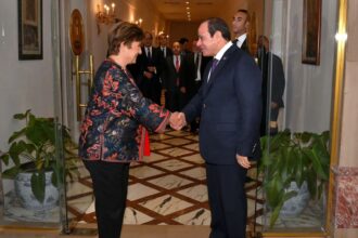 Sisi and Kristalina Georgieva