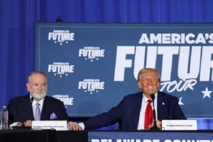 Mike Huckabee and Trump