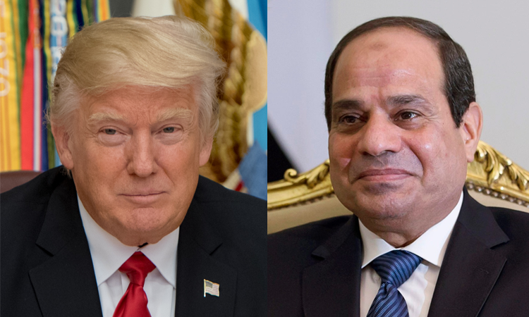 Trump and Sisi