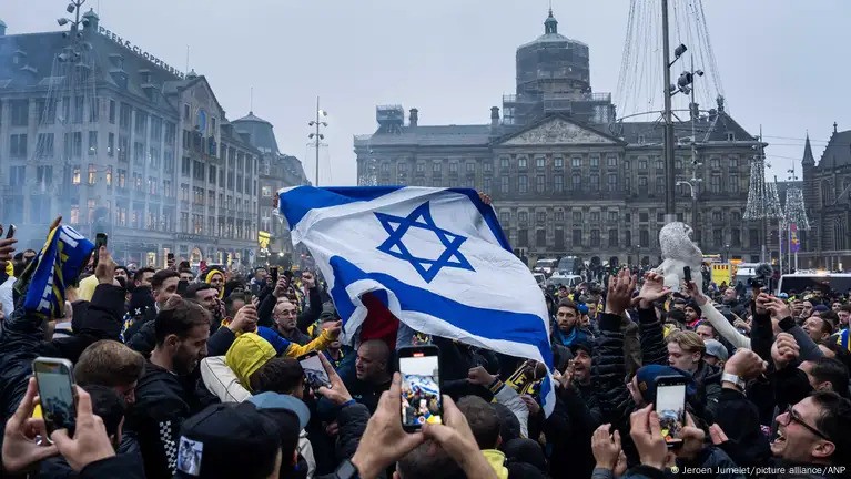 Clashes in Amsterdam