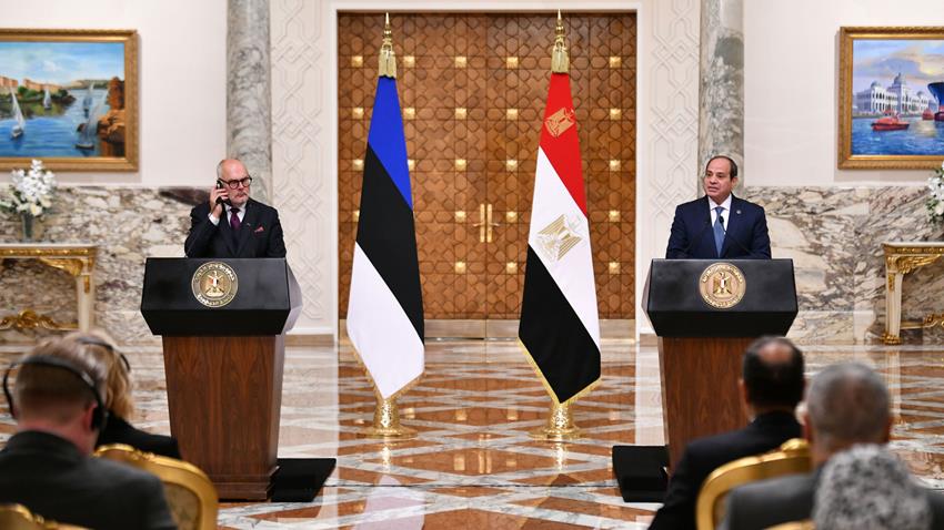 Sisi and Estonian President