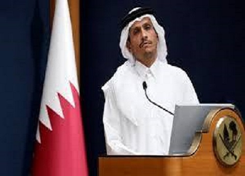 Qatari Foreign Minister Mohamed bin Abdulrahman bin Jassim Al Thani