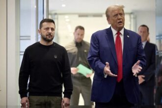 Trump and Zelensky