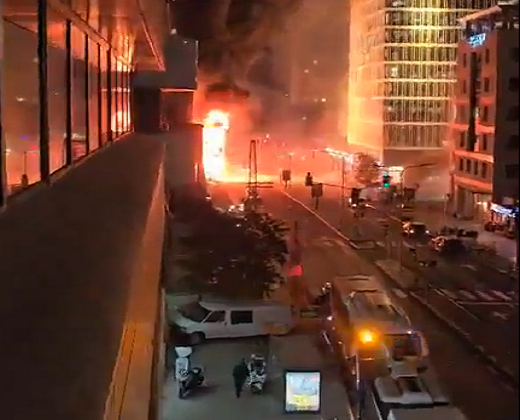 Missile strikes Tel Aviv