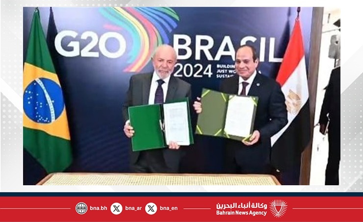 President Sisi and President Lula da Silva