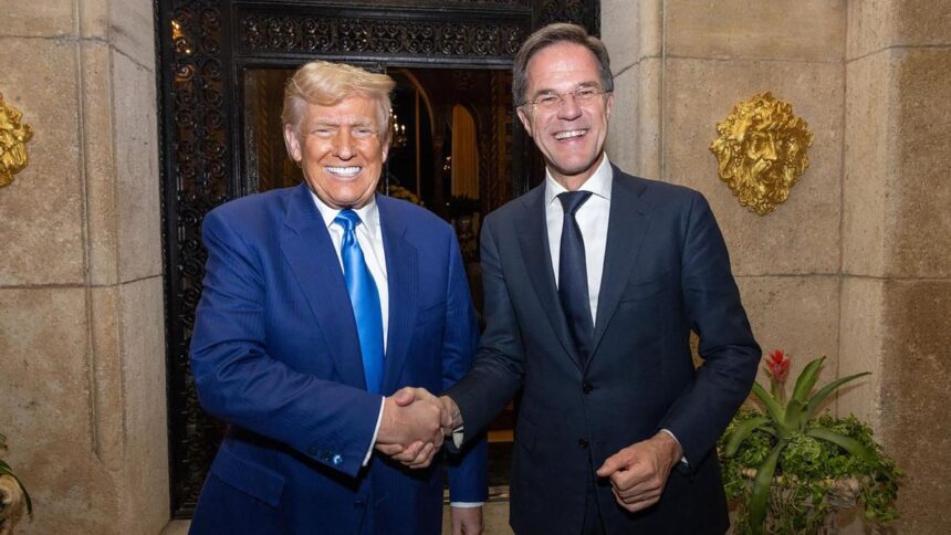 Trump and Rutte