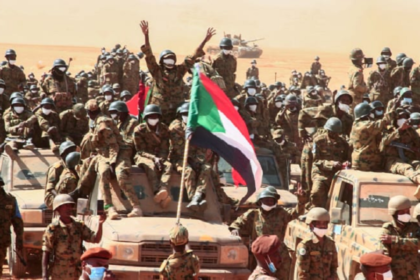 Sudanese army in Sinjai