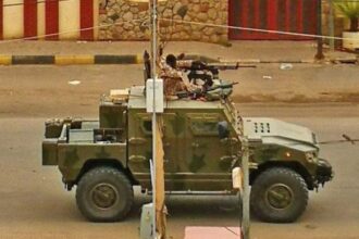 French UAE armored vehicle in Sudan