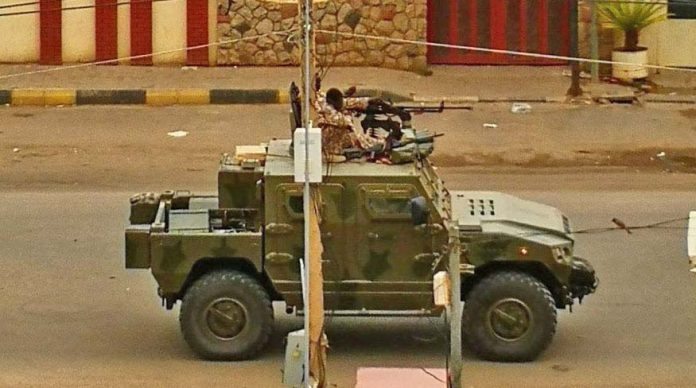 French UAE armored vehicle in Sudan