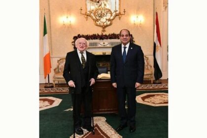 Sisi and President of Ireland
