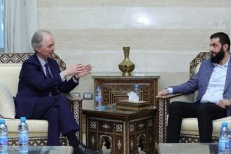 Al-Sharaa meets Pedersen