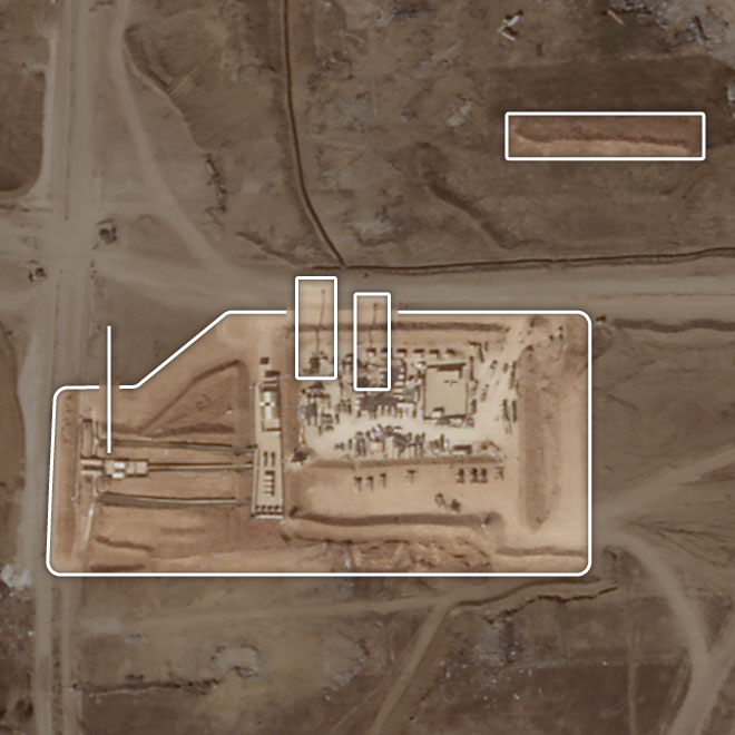 Israeli military base in Gaza