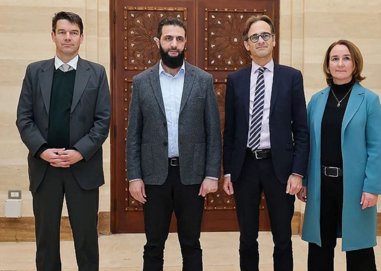 American delegation meets Ahmed Al Sharaa