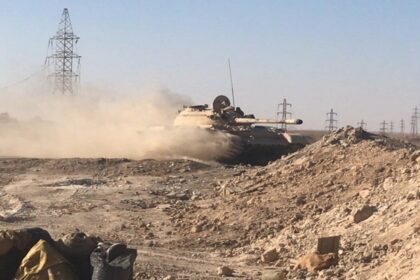 Syrian army tank