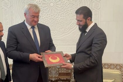 Ukrainian delegation meets Al Sharaa in Damascus