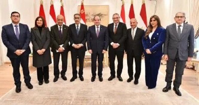 Sisi with media and press