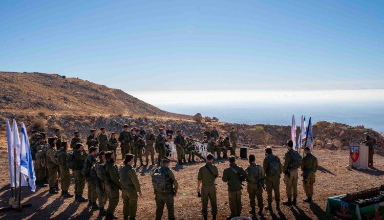 Israeli army on Golan