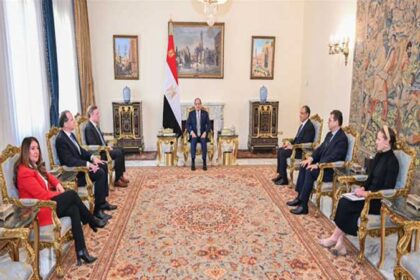 President Sisi meets with Jake Sullivan