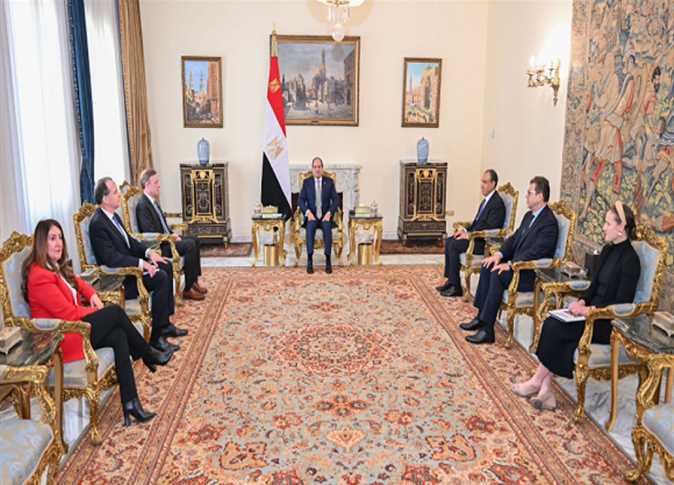 President Sisi meets with Jake Sullivan