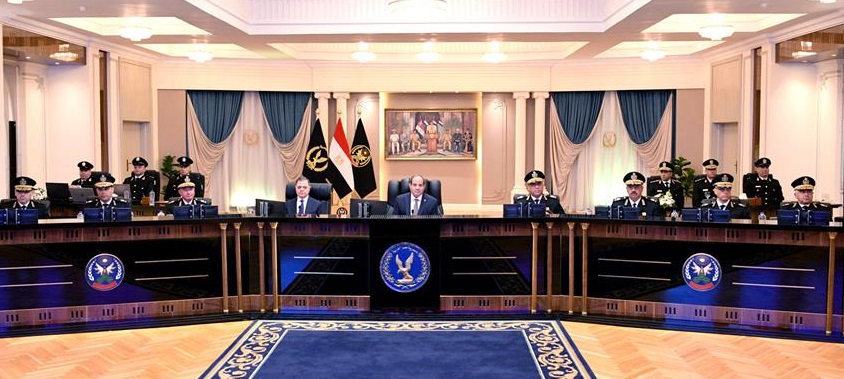 President Sisi at the Police Academy