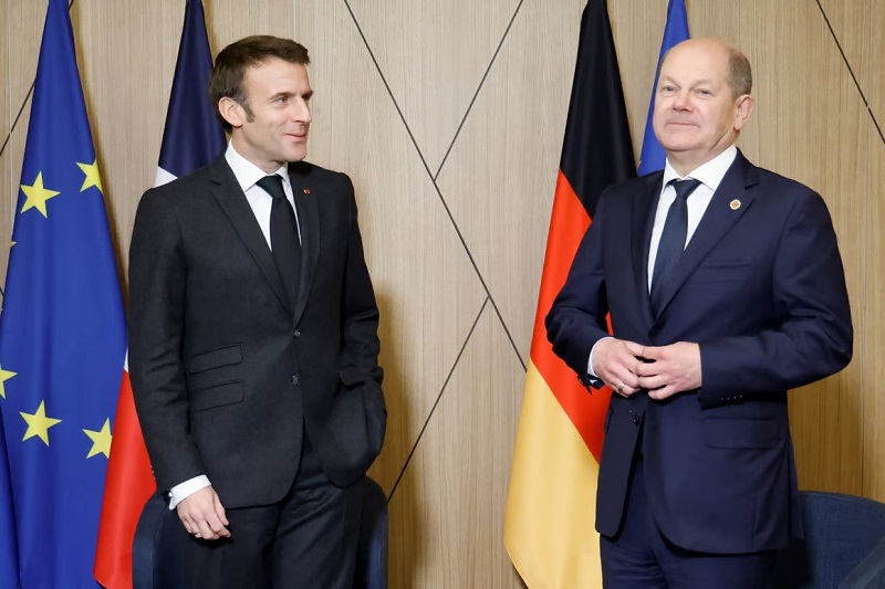 Schulz and Macron