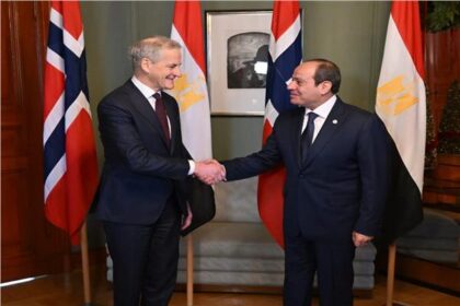 Sisi and Crown Prince Haakon