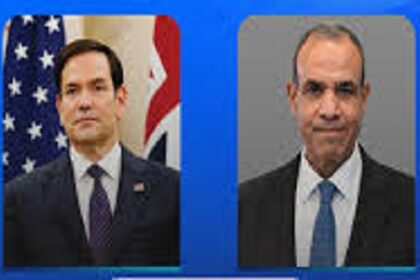 Marco Rubio and Badr Abdel Atti