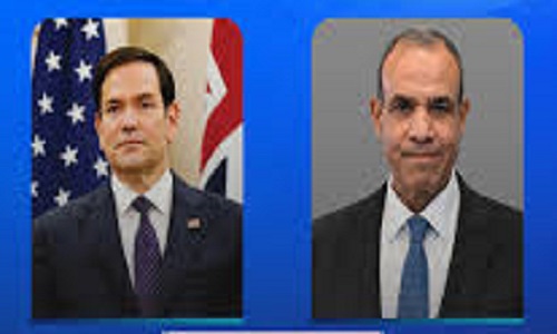 Marco Rubio and Badr Abdel Atti