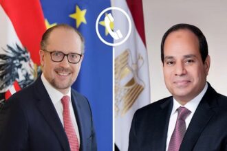 President SIsi and Alexander Schallenberg