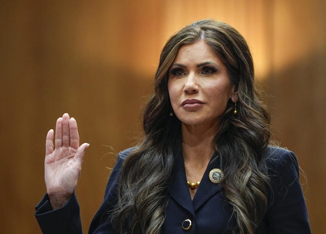Kristi Noem secretary of homeland security