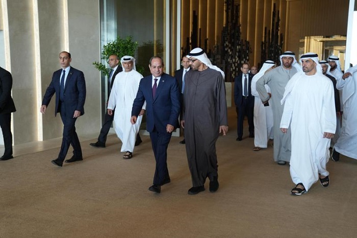 President Sisi and President Bin Zayed