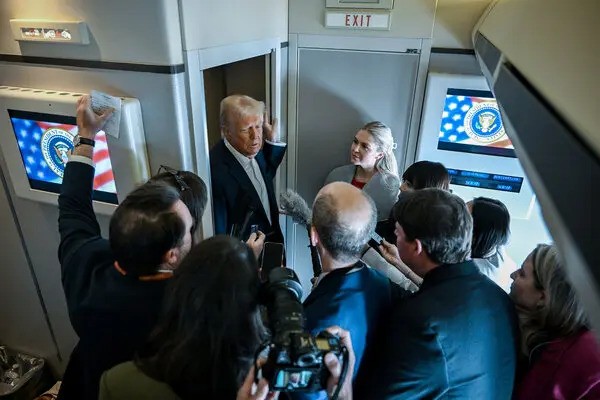 Trump speaks of displacing Palestinians